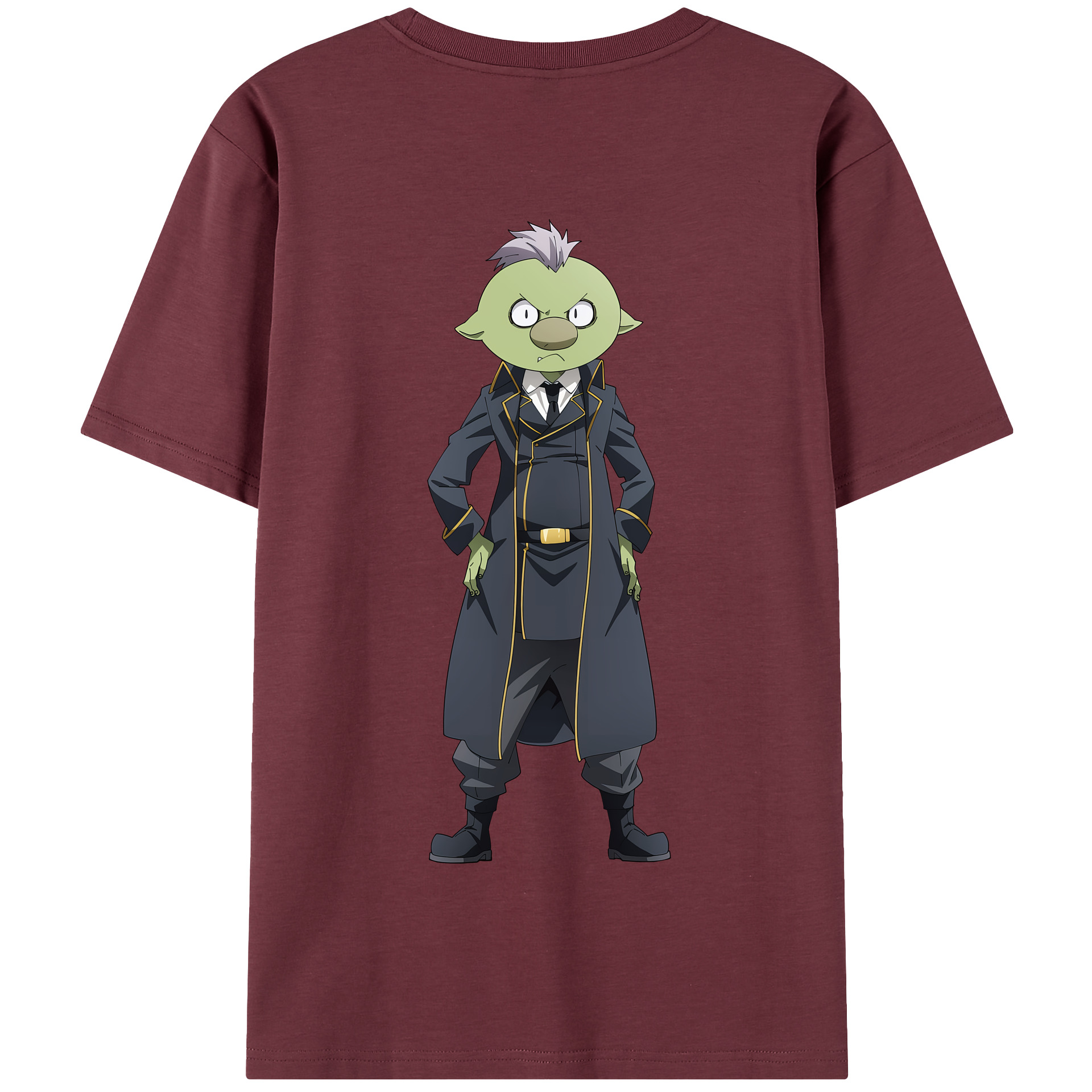 （画像用） 転スラ Regarding Reincarnated to Slime 綿100％半袖Tシャツ（背面プリント）